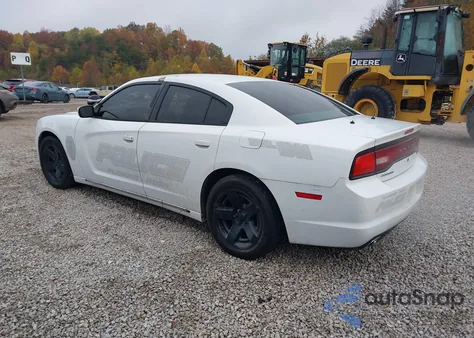 2013 Dodge Charger Police из США, поврежденный, VIN 2C3CDXAT8DH713043